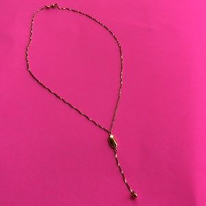 Eterna Gold Eg 14kt Lairit gold necklace